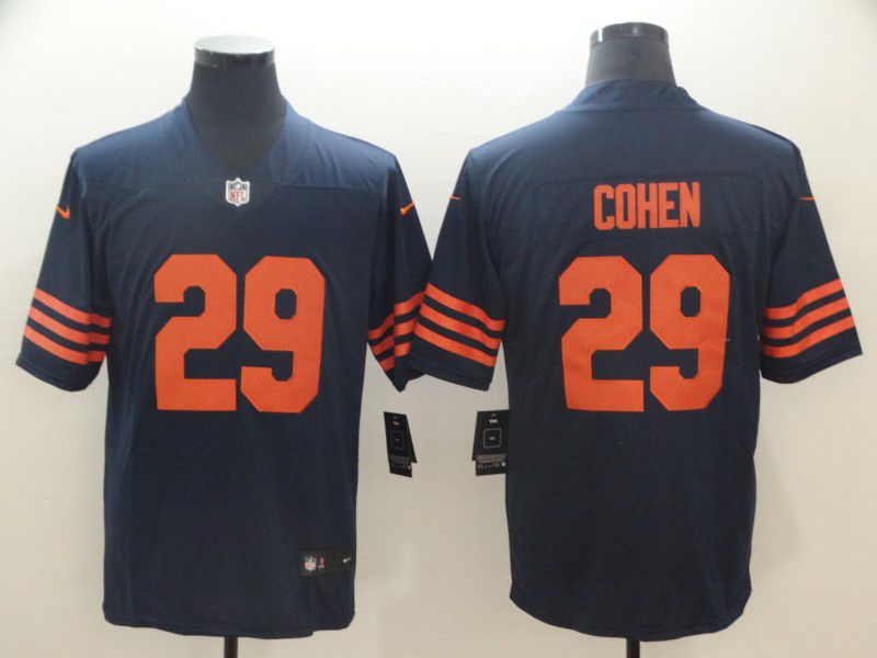 Men Chicago Bears #29 Cohen Blue Orange Nike Vapor Untouchable Limited Player NFL Jerseys->chicago bears->NFL Jersey